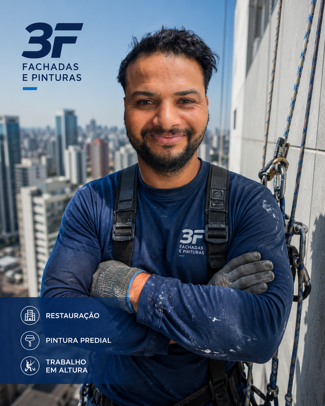 Fernando Viana, fundador da 3F Fachadas e Pinturas